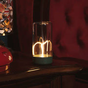 Elegant magnetic design wireless rechargeable LED table lamp