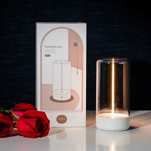 Elegant magnetic design wireless rechargeable LED table lamp