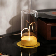 Elegant magnetic design wireless rechargeable LED table lamp