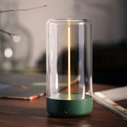 Elegant magnetic design wireless rechargeable LED table lamp