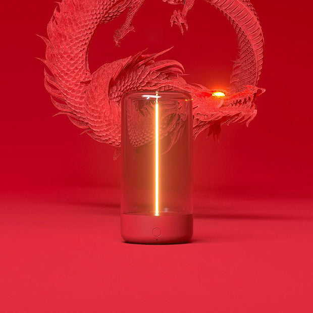 Elegant magnetic design wireless rechargeable LED table lamp
