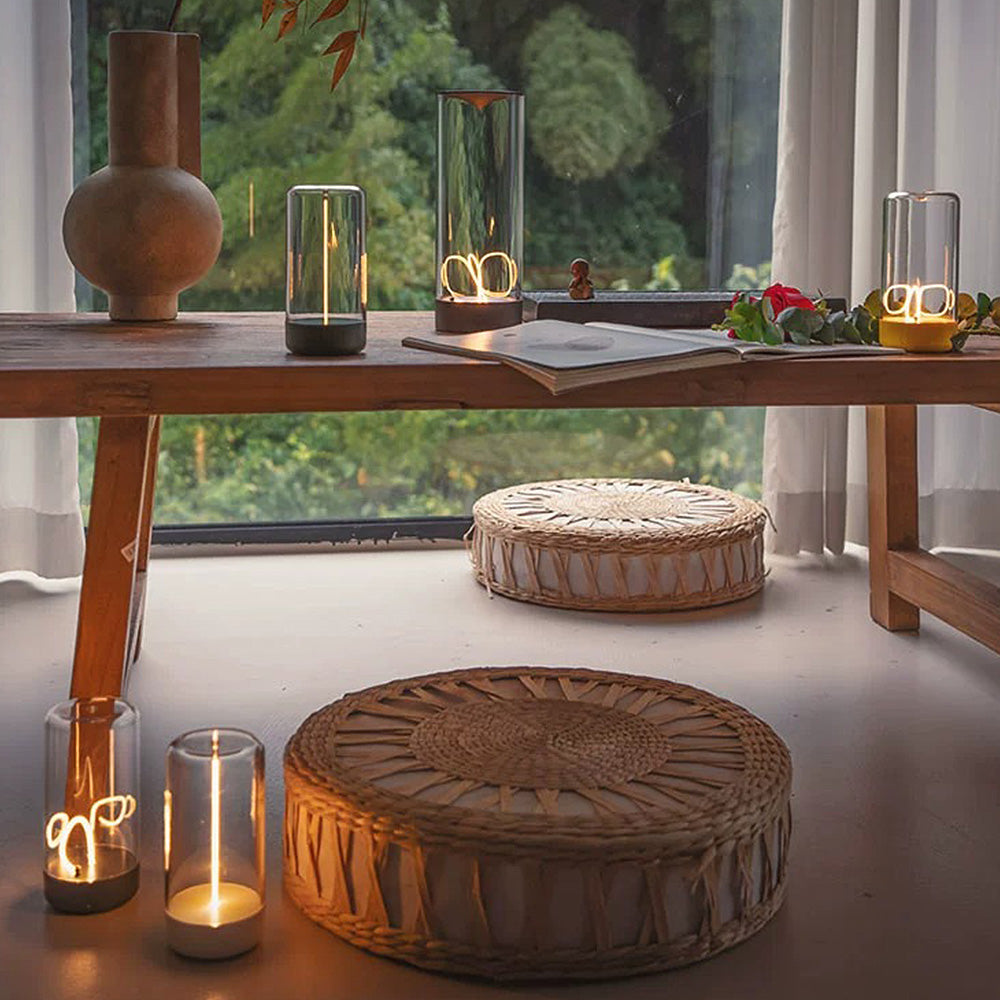 Draadloze oplaadbare LED-tafellamp met elegant magnetisch ontwerp