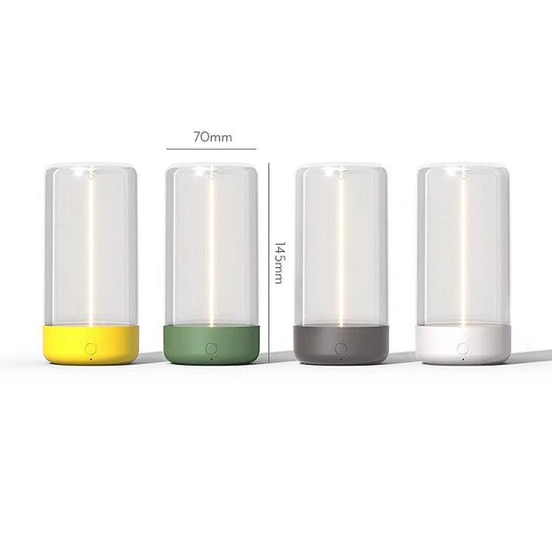 Elegant magnetic design wireless rechargeable LED table lamp