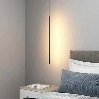 Suspension LED Longue en Aluminium Minimaliste – Fusion Parfaite de Style et d'Élégance Moderne