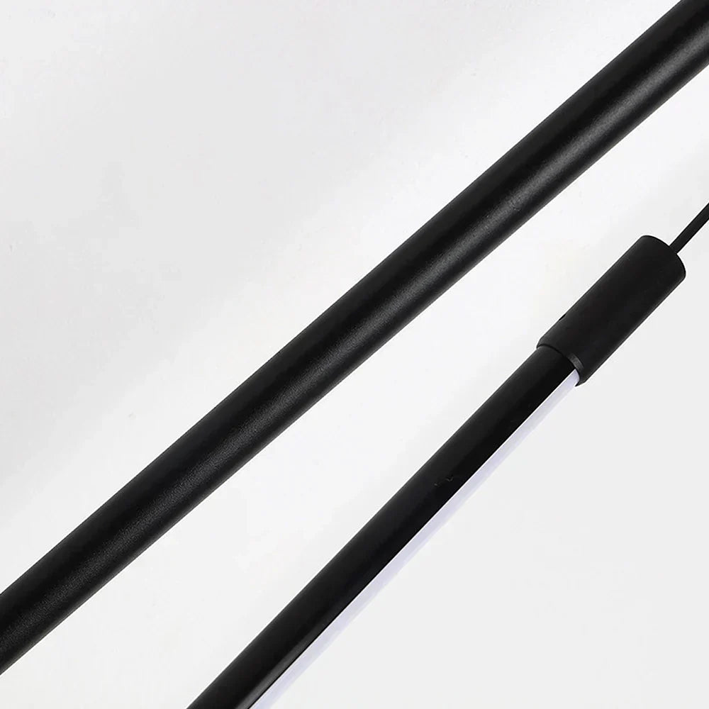 Suspension LED Longue en Aluminium Minimaliste – Fusion Parfaite de Style et d'Élégance Moderne