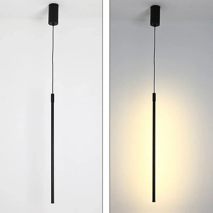 Suspension LED Longue en Aluminium Minimaliste – Fusion Parfaite de Style et d'Élégance Moderne