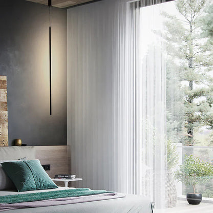 Suspension LED Longue en Aluminium Minimaliste – Fusion Parfaite de Style et d'Élégance Moderne