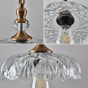 Mini retro chic wall sconce - Elegant glass and metal accent for your kitchen islands
