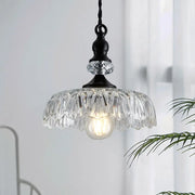 Mini retro chic wall sconce - Elegant glass and metal accent for your kitchen islands