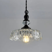 Mini retro chic wall sconce - Elegant glass and metal accent for your kitchen islands