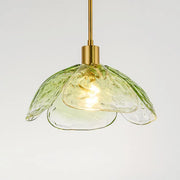 Charming Floral Suspension – Elegant Glass Lighting for Your Bedroom and Living Room