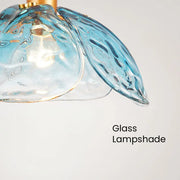 Charming Floral Suspension – Elegant Glass Lighting for Your Bedroom and Living Room