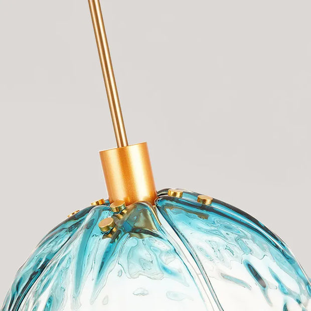 Charming Floral Suspension – Elegant Glass Lighting for Your Bedroom and Living Room