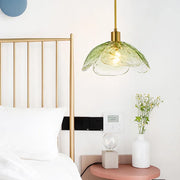 Charming Floral Suspension – Elegant Glass Lighting for Your Bedroom and Living Room