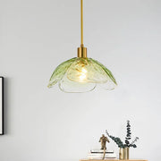 Charming Floral Suspension – Elegant Glass Lighting for Your Bedroom and Living Room