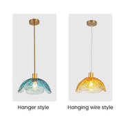 Charming Floral Suspension – Elegant Glass Lighting for Your Bedroom and Living Room