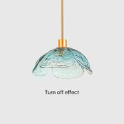Charming Floral Suspension – Elegant Glass Lighting for Your Bedroom and Living Room