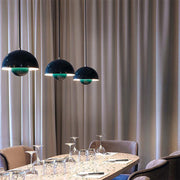 AuroraGlo V2 Pendant Light - Elegant LED Lamp with a Flower Pot Design and Chic Scandinavian Elegance