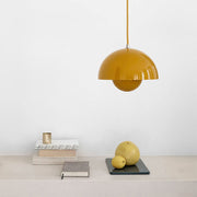 AuroraGlo V2 Pendant Light - Elegant LED Lamp with a Flower Pot Design and Chic Scandinavian Elegance