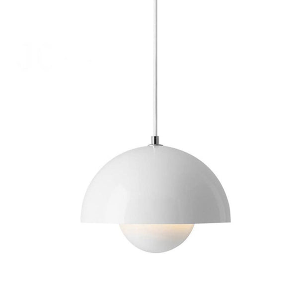AuroraGlo V2 Pendant Light - Elegant LED Lamp with a Flower Pot Design and Chic Scandinavian Elegance