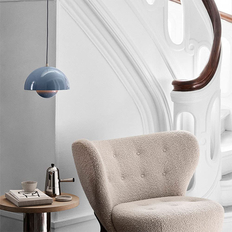 Suspension AuroraGlo V2 - Lampe LED élégante au design de pot de fleurs avec une élégance scandinave chic