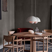 AuroraGlo V2 Pendant Light - Elegant LED Lamp with a Flower Pot Design and Chic Scandinavian Elegance