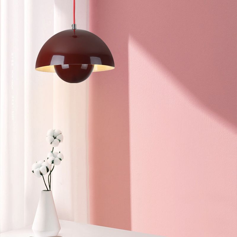 Suspension AuroraGlo V2 - Lampe LED élégante au design de pot de fleurs avec une élégance scandinave chic