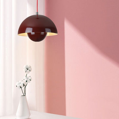 Suspension AuroraGlo V2 - Lampe LED élégante au design de pot de fleurs avec une élégance scandinave chic