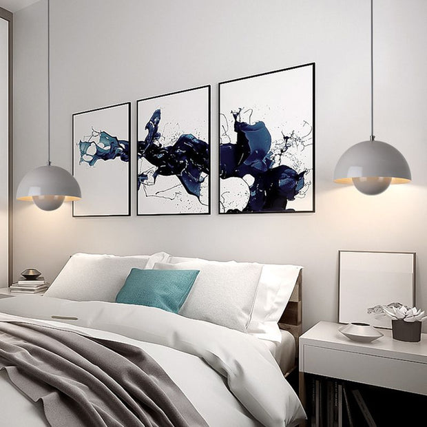 AuroraGlo V2 Pendant Light - Elegant LED Lamp with a Flower Pot Design and Chic Scandinavian Elegance