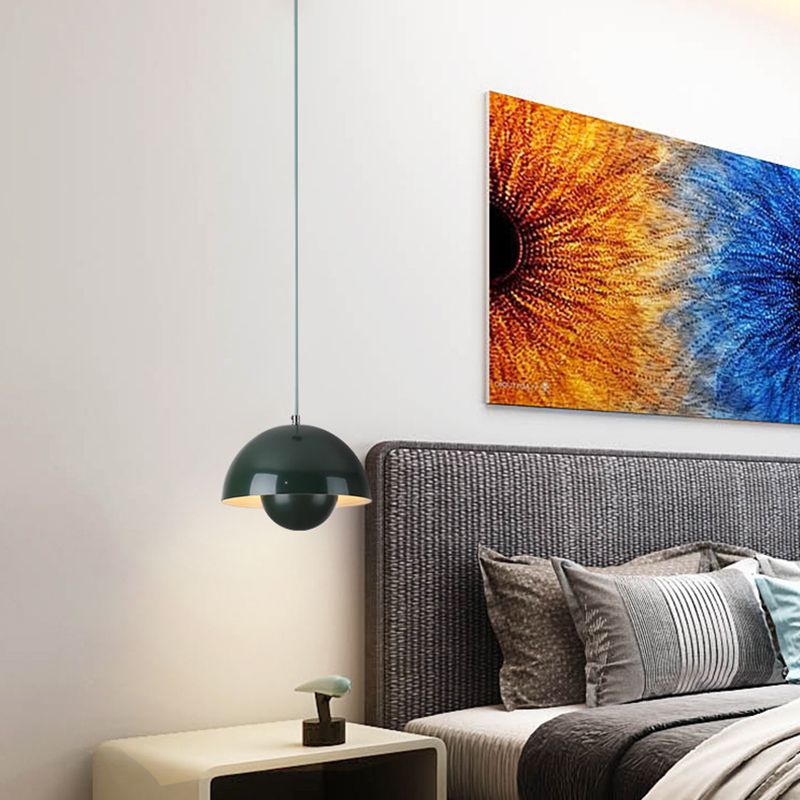 Suspension AuroraGlo V2 - Lampe LED élégante au design de pot de fleurs avec une élégance scandinave chic