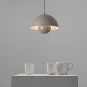 AuroraGlo V2 Pendant Light - Elegant LED Lamp with a Flower Pot Design and Chic Scandinavian Elegance