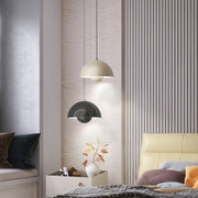 AuroraGlo V2 Pendant Light - Elegant LED Lamp with a Flower Pot Design and Chic Scandinavian Elegance
