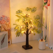 Enchanting LED Palm Tree Christmas Garland - Party Lights to Enhance Your Celebration