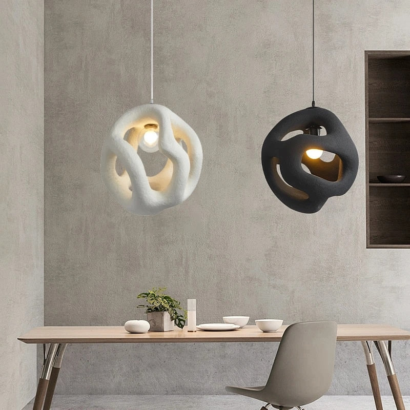 Suspension Wabi-Sabi inspirée du design scandinave – Élégance dans un design minimaliste