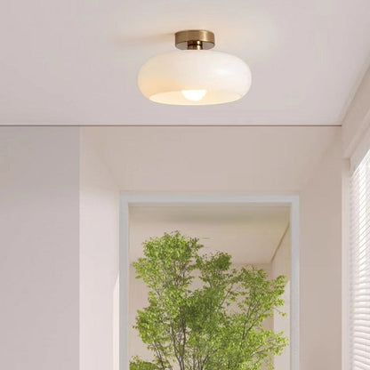 Lustre en verre ambre antique intemporel – Adoptez le charme vintage pour votre maison classique