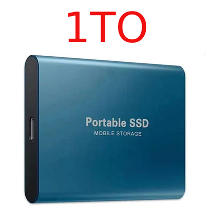 Ultra-fast external SSD drive – Elegant design with generous storage space