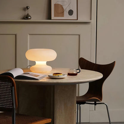 Lampe de table en forme de donut charmante – Éclat ambiant douillet avec un design distinctif