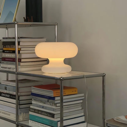 Lampe de table en forme de donut charmante – Éclat ambiant douillet avec un design distinctif