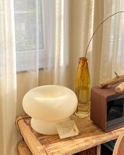 Charming donut-shaped table lamp – Cozy ambient glow with a distinctive design