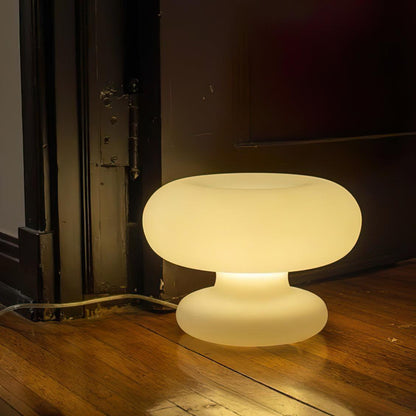 Lampe de table en forme de donut charmante – Éclat ambiant douillet avec un design distinctif