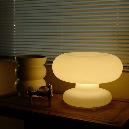 Lampe de table en forme de donut charmante – Éclat ambiant douillet avec un design distinctif