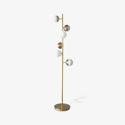 Doppler LED Tree Lamp – Contemporary Chic with Dazzling Glass Globe Lighting