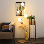 Lampe Arbre LED Doppler – Chic Contemporain avec Éclairage Éblouissant en Globe de Verre