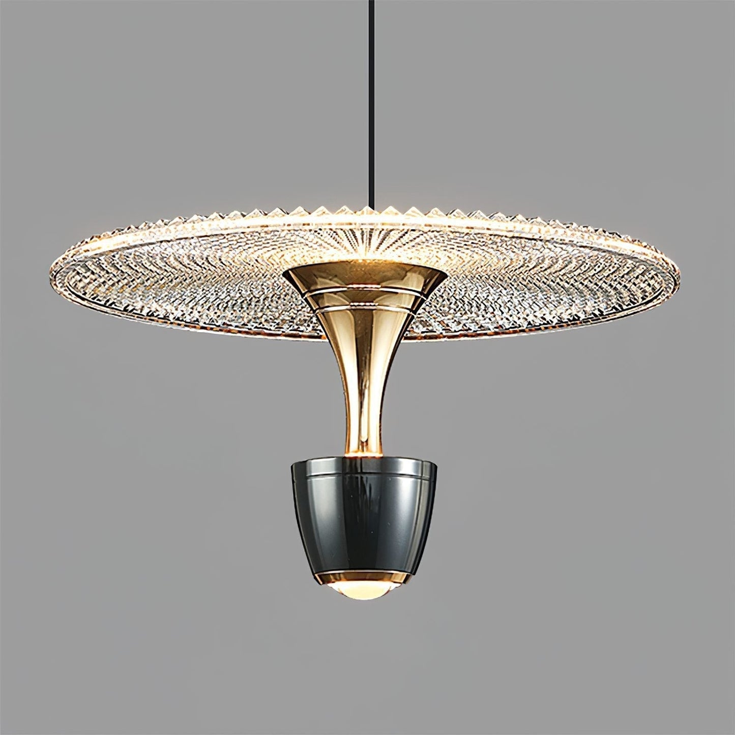 Lustre Circulaire LED Élégant – Éclairage Chic et Contemporain pour Votre Salon et Votre Cuisine