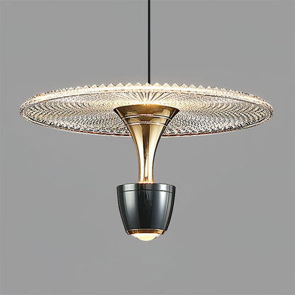 Lustre Circulaire LED Élégant – Éclairage Chic et Contemporain pour Votre Salon et Votre Cuisine