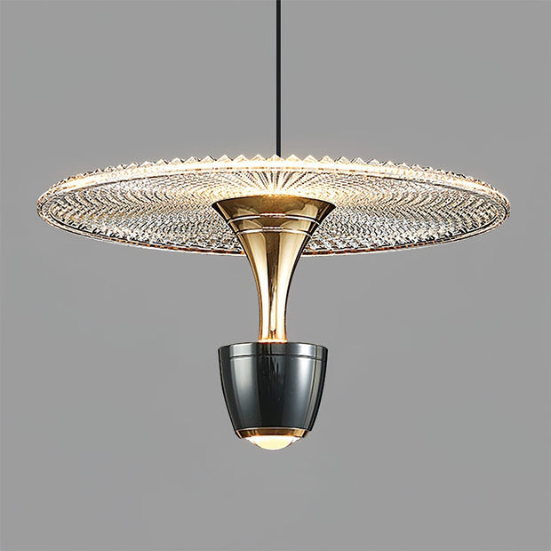 Elegant Circular LED Chandelier – Chic and Contemporary Lighting for Your Living Room and Kitchen