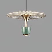 Elegant Circular LED Chandelier – Chic and Contemporary Lighting for Your Living Room and Kitchen