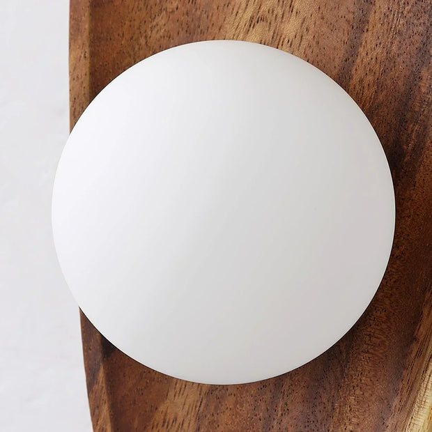 Elegant natural wood wall sconce – Embrace modern elegance with a warm organic ambiance