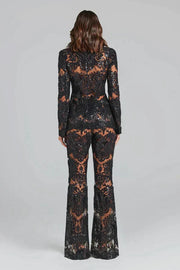 Isla Women's Blazer and Panthers Set - Superb elegance perfect for evenings and galas