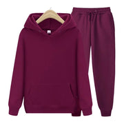 Women's Jogging Set with Hoodie – Comfort and Casual Style, Breathable and Durable Fabric